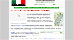 Desktop Screenshot of littleitalyny.com